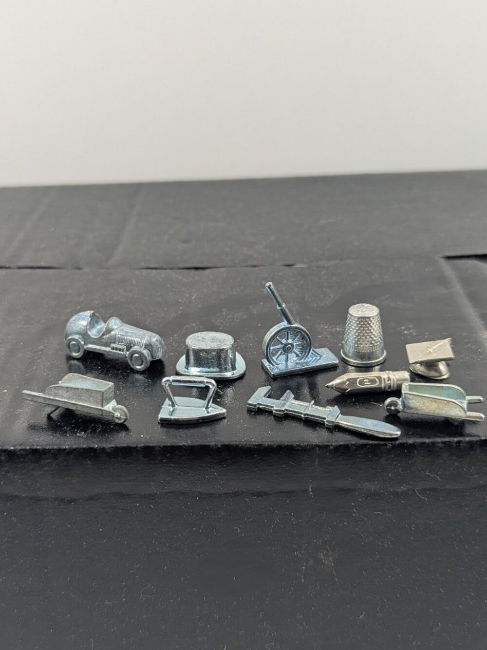 Lot of 10 monopoly game replacement pieces including the Pencil!